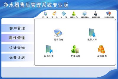 净水器售后管理系统专业版 高效维修维护与定制开发解决方案